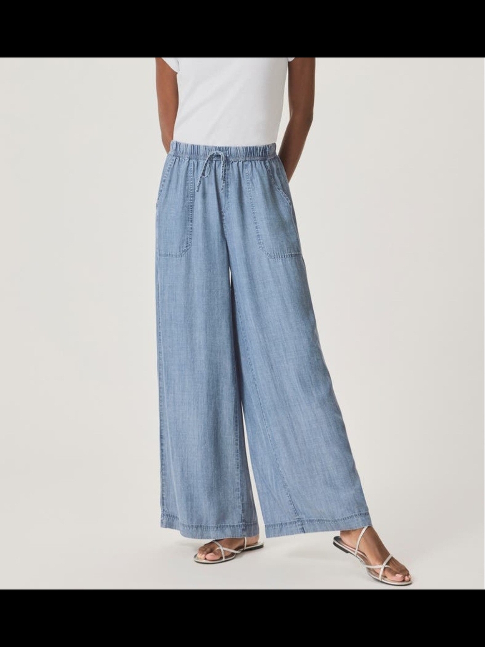 NWT Splendid Angie Palazzo Pants - Indigo, Size Small